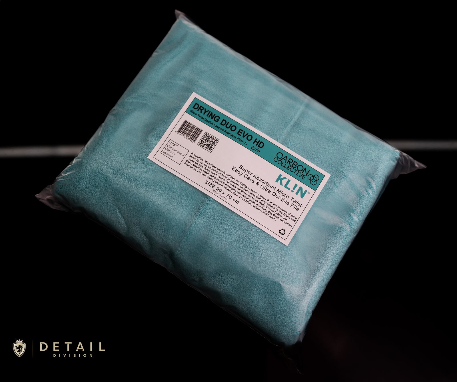 Carbon Collective and KLiN Korea collab short pile micro twist drying towel