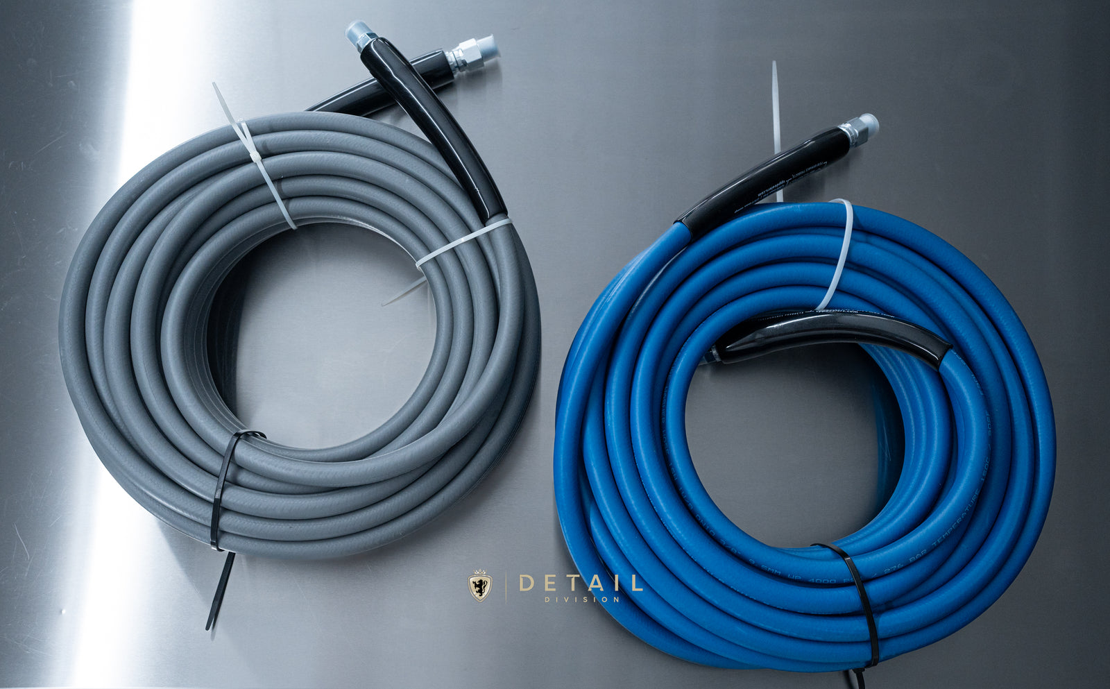 KobraJet 4000 PSI Pressure Washer Hose — Stainless Steel Fittings + Inline Swivel | 50', 75', 100'