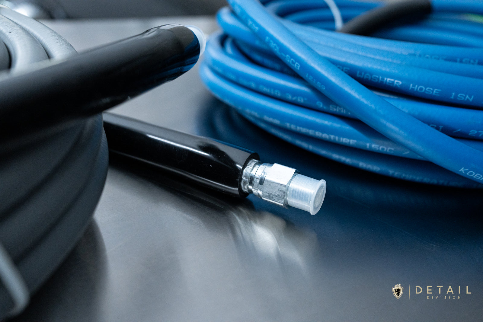KobraJet 4000 PSI Pressure Washer Hose — Stainless Steel Fittings + Inline Swivel | 50', 75', 100'